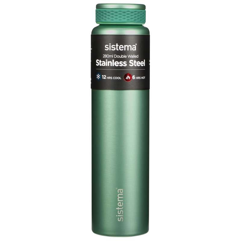Sistema Termoflaske - Rustfrit Stål - 280ml - Grøn
