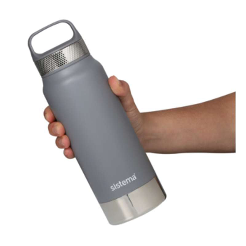 Sistema Termoflaske - Rustfrit Stål - 650ml - Grey