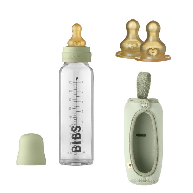 BIBS Bottle Bundle - No6 - Stor - Sage/Sage