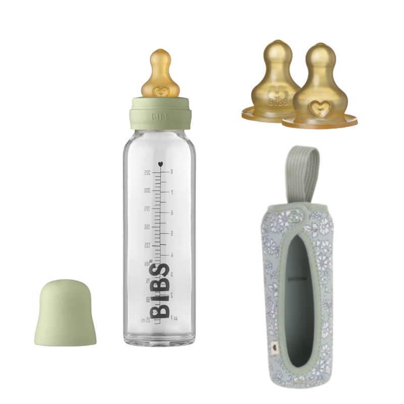BIBS Bottle Bundle - No7 - Stor - Sage/Capel
