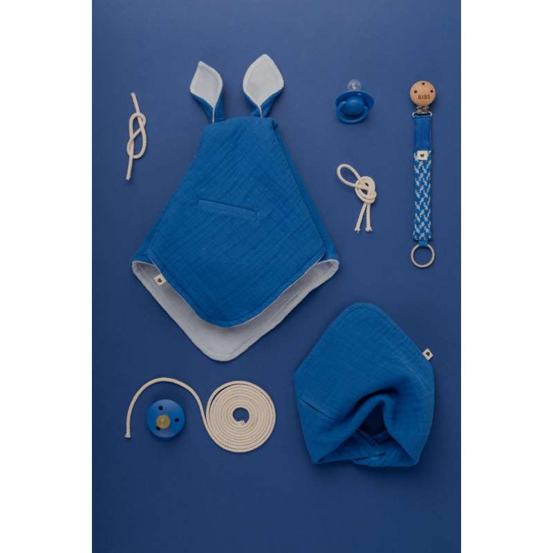 BIBS Accessories - Paci Braid Suttesnor - Cornflower/Dusty Blue