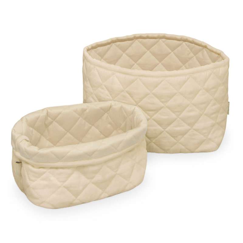 Cam Cam Copenhagen Quiltede Opbevaringskurve - 2 stk. - OCS - Praline