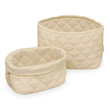 Cam Cam Copenhagen Quiltede Opbevaringskurve - 2 stk. - OCS - Praline