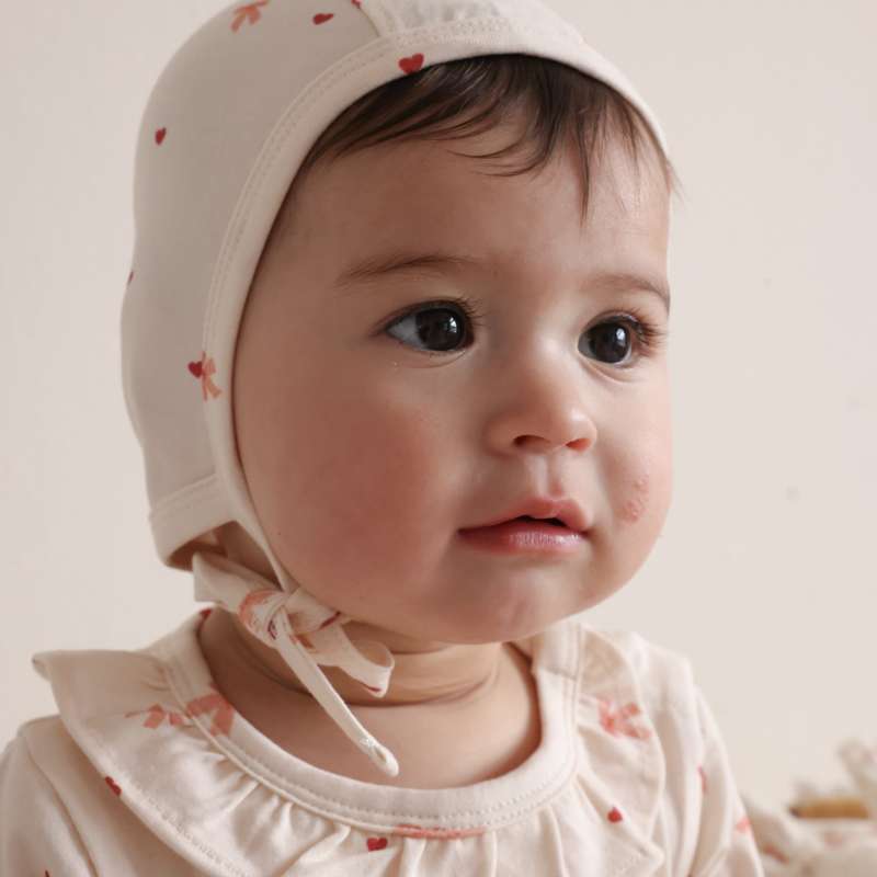 Cam Cam Copenhagen Babyhue/Hjelm - GOTS - Bows