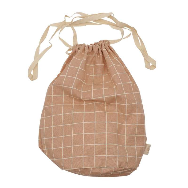 HAPS Nordic Multi Bag Stofpose - Stor - Rose Check