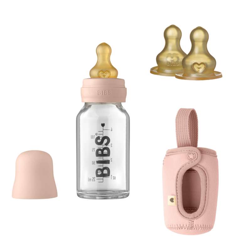 BIBS Bottle Bundle - No1 - Lille - Blush/Blush