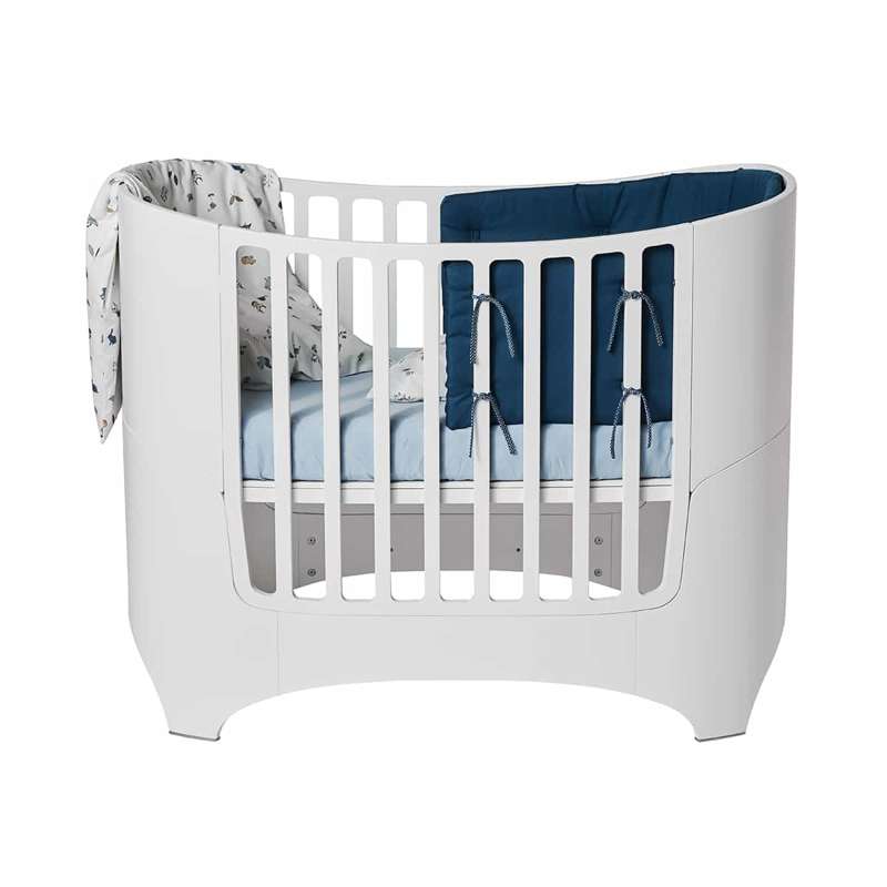 Leander Sengerand til Cl. babyseng - Organic - Dark Blue