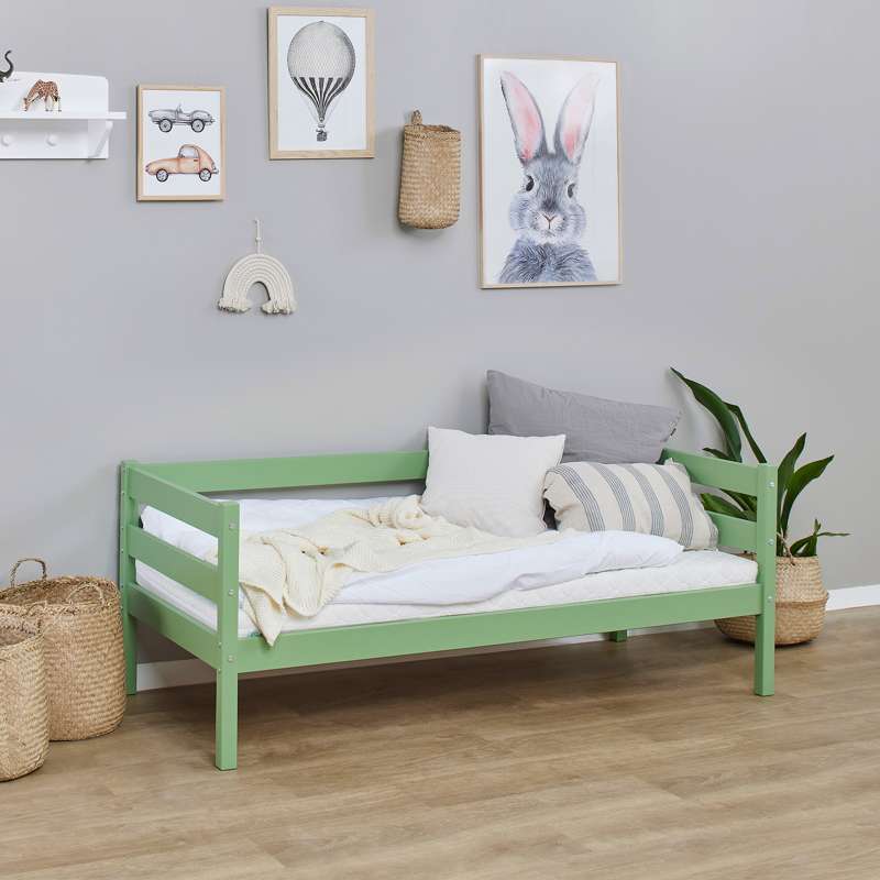 Hoppekids ECO Comfort - Juniorseng - 70x160 cm. - Pale Green