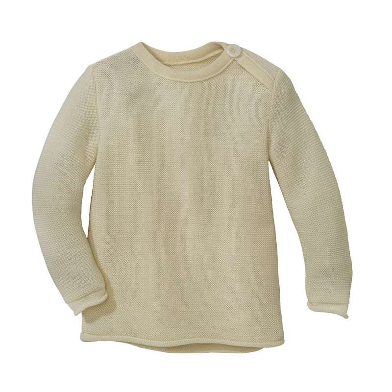 Disana Melange Sweater - Merinould - Natur