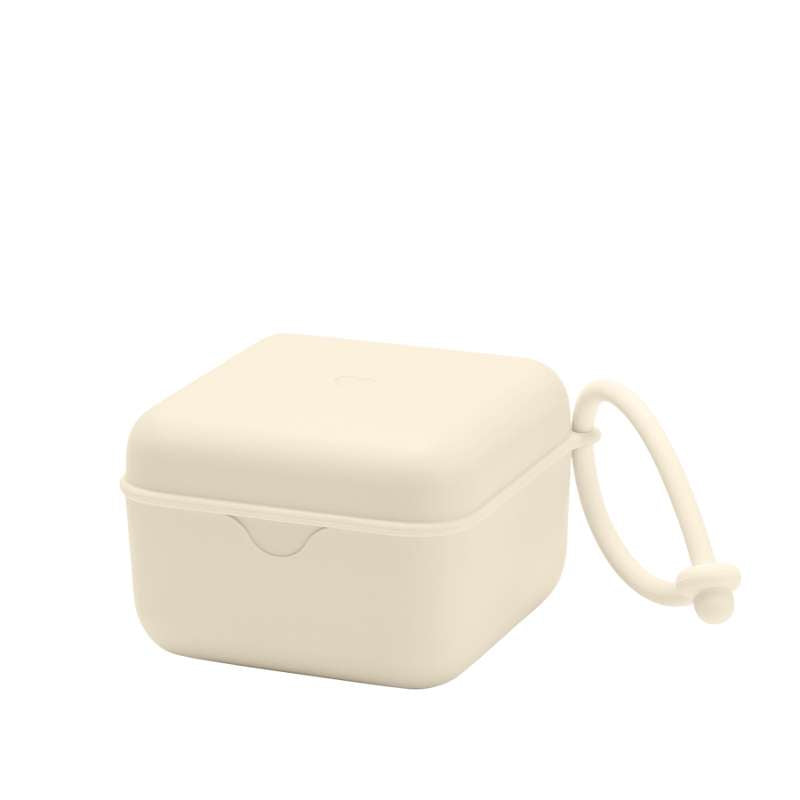 BIBS Accessories Pacifier Box - Sutteboks m. Plads til 3 Sutter - Ivory