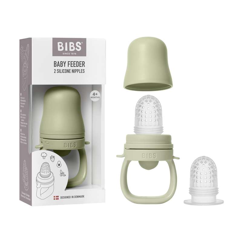 BIBS Dinner - Baby Feeder Smagesut - Sage