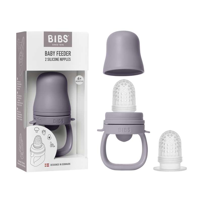 BIBS Dinner - Baby Feeder Smagesut - Fossil Grey
