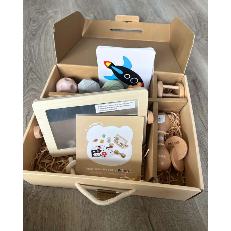 Kid'oh Grow-With-Me Box - Sensory Seekers (0-6 mdr.)