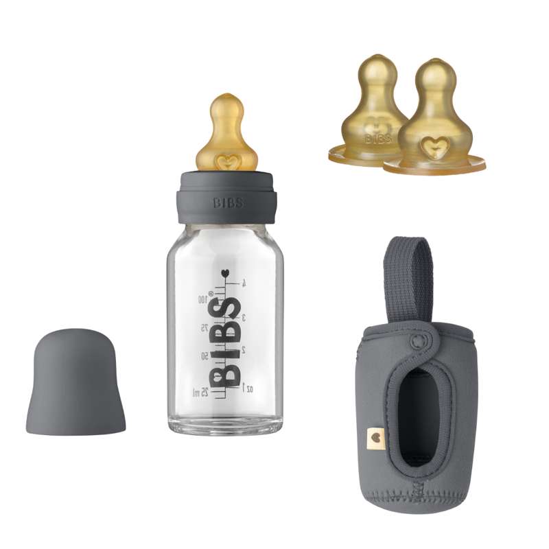 BIBS Bottle Bundle - No4 - Lille - Iron/Iron