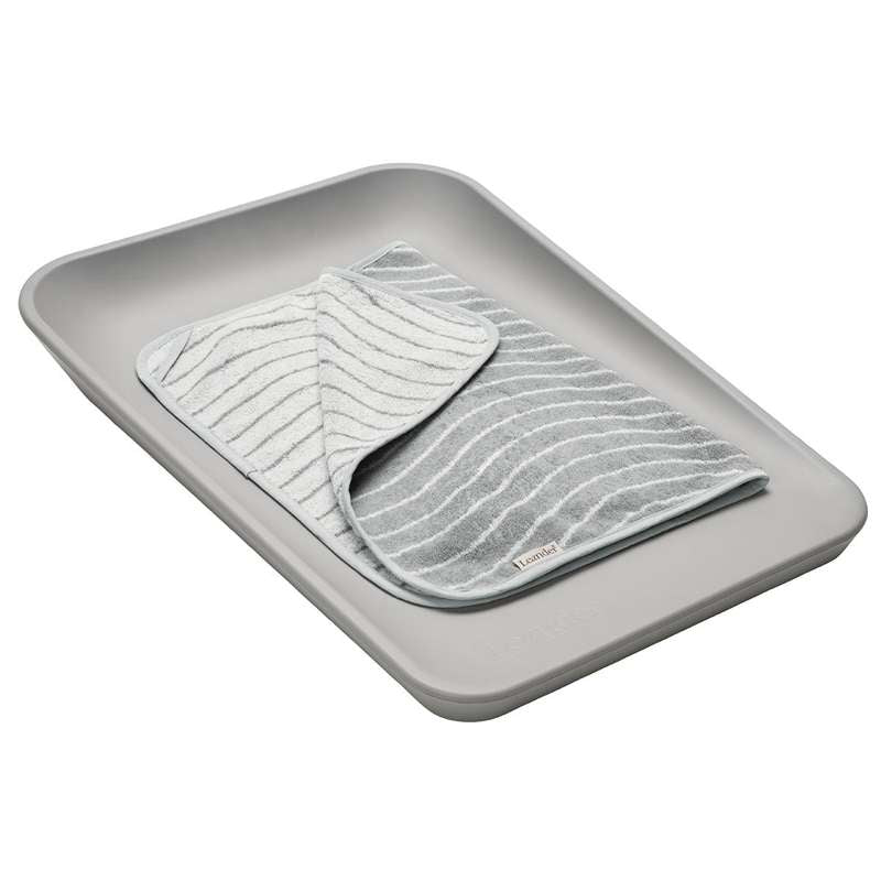 Leander Matty™ Puslepude inkl. Topper - Pearl Grey