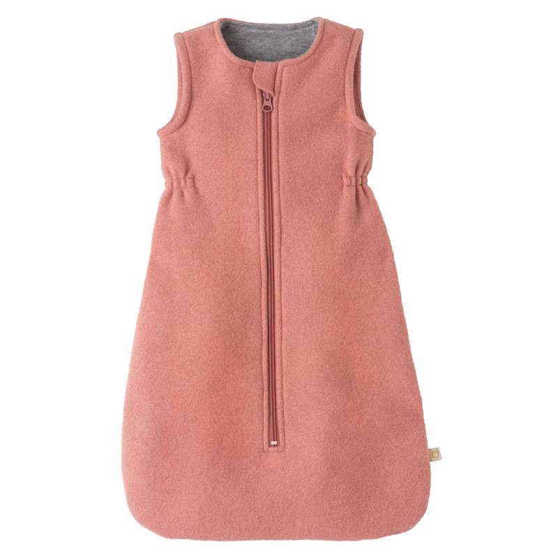 Disana Strikket Sovepose - Ærmeløs - Kogt Uld - Soft Pink