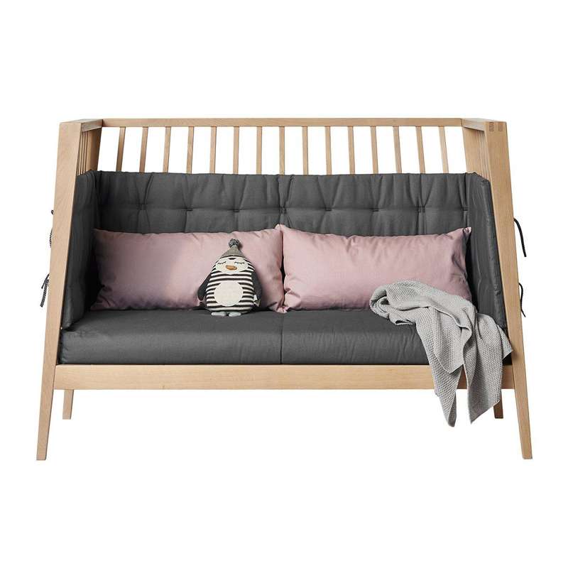 Leander Sofasæt til Linea og Luna babyseng 120 cm - Cool Grey