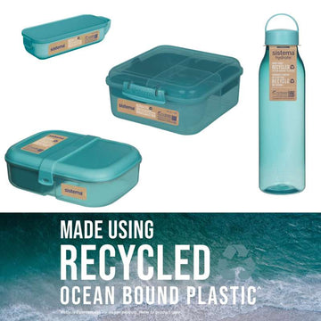 Sistema Ocean Bound Madpakke Sampak 11 - Teal Stone