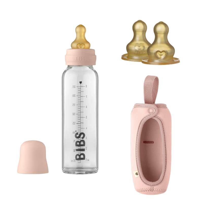 BIBS Bottle Bundle - No1 - Stor - Blush/Blush