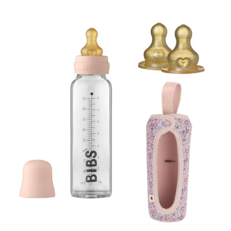 BIBS Bottle Bundle - No10 - Stor - Blush/Eloise