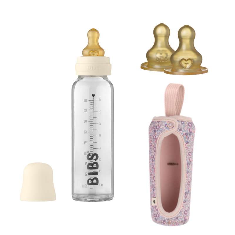BIBS Bottle Bundle - No11 - Stor - Ivory/Eloise Blush