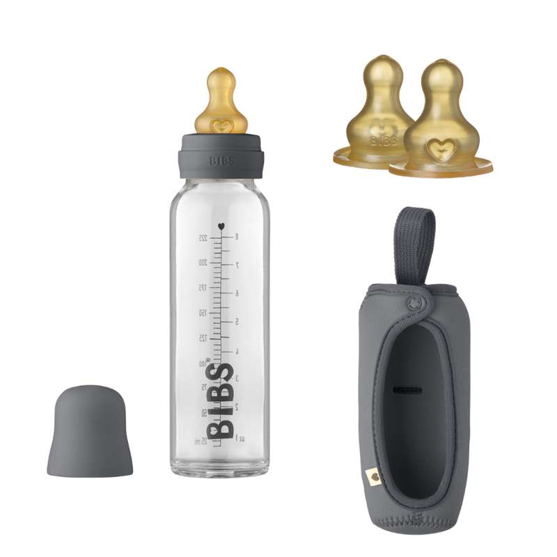 BIBS Bottle Bundle - No4 - Stor - Iron/Iron
