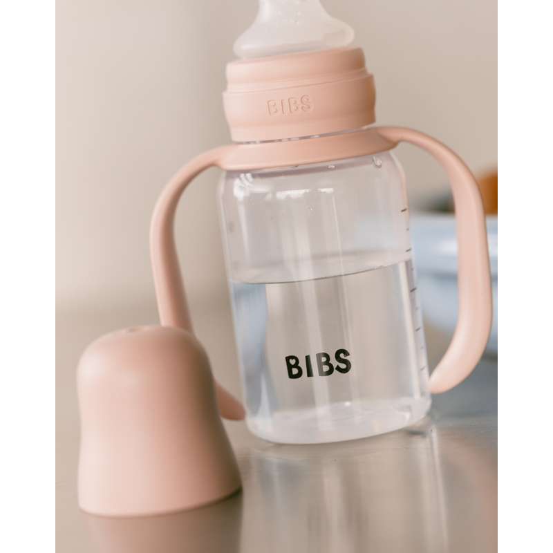 BIBS Bottle - Tilbehør - Flaskehåndtag til Sutteflaske - Blush
