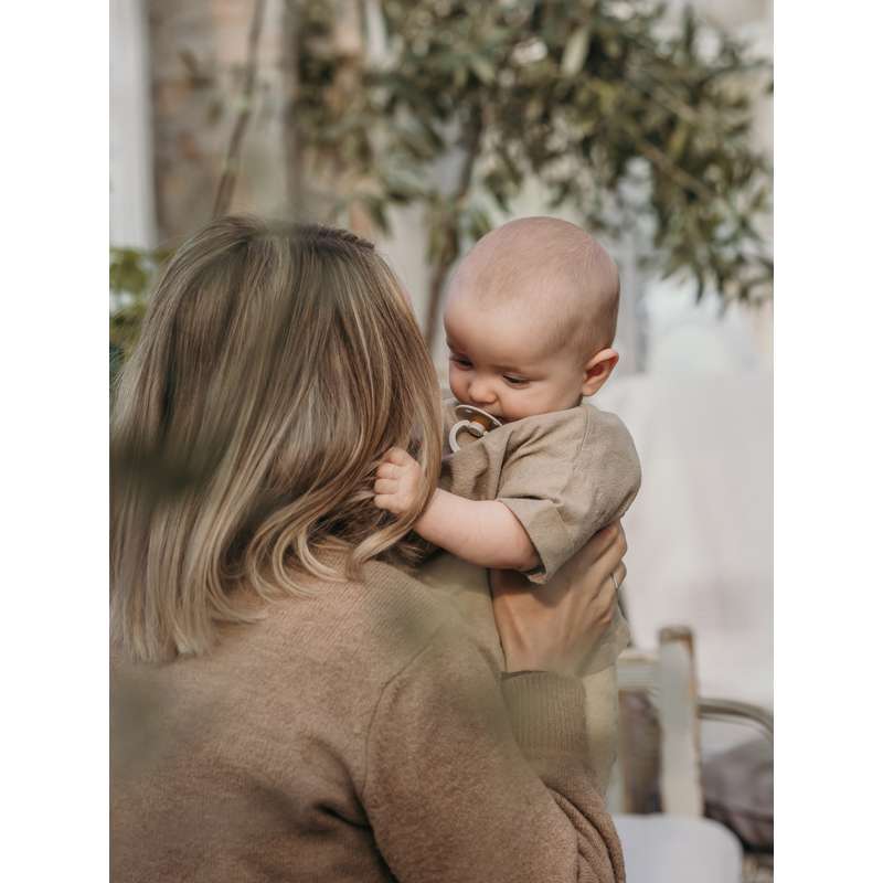 BIBS Rund Colour Sut - Sampak - 8 stk. - Str. 2 - Soft and Earthy