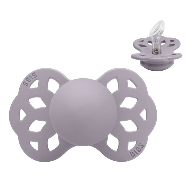 BIBS Anatomisk Infinity Sut - Str. 1 - Silikone - Fossil Grey