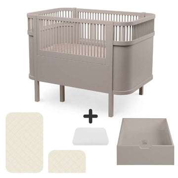 Sebra Sengen - Klassisk - Jetty Beige - Bundle 4