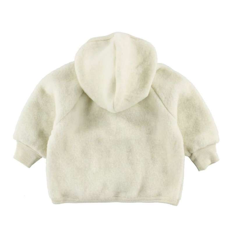 Engel Natur Cardigan/Jakke m. Hætte - Natur