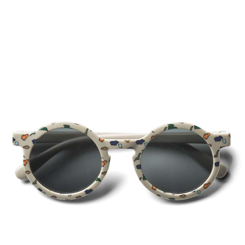 Liewood Darla Solbriller - 1-3 år - Dinosaurs/Mist