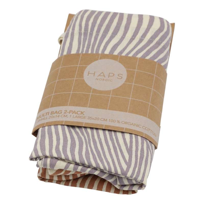 HAPS Nordic Madposer/Multi Bags - 2-Pak - Spring Wave