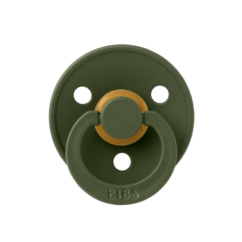 BIBS Symmetrisk Colour Sut - Str. 1 - Naturgummi - Hunter Green