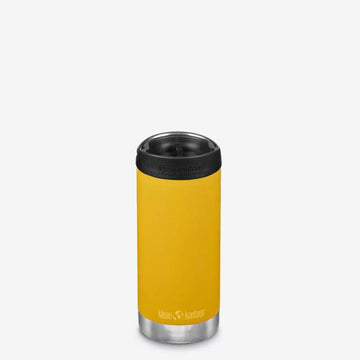 Klean Kanteen TKWide Drikkekop/-flaske - Café Cap - 355ml - Marigold