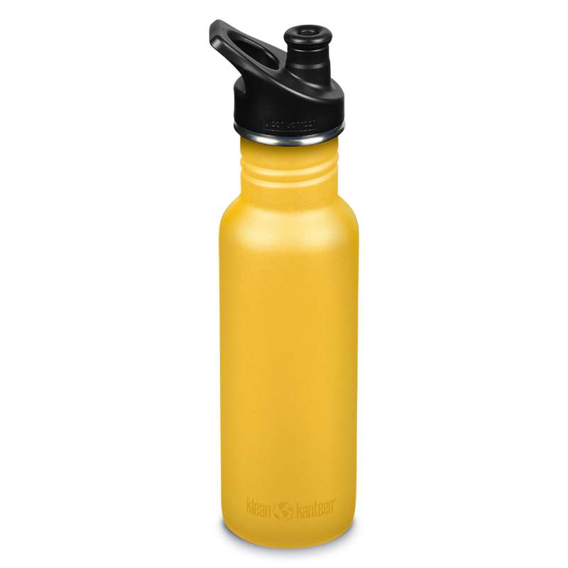 Klean Kanteen Classic Drikkedunk - SportCap - 532ml - Old Gold