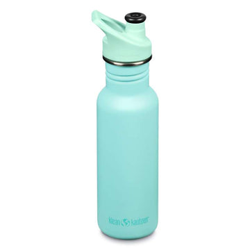 Klean Kanteen Classic Drikkedunk - SportCap - 532ml - Pastel Turquoise