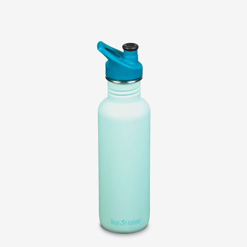 Klean Kanteen Classic Drikkedunk - SportCap - 800ml - Blue Tint