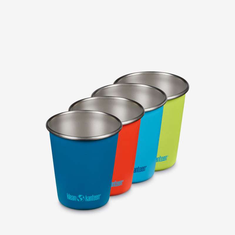 Klean Kanteen Stålkop - 296ml - 4-Pak - Dragon Tails