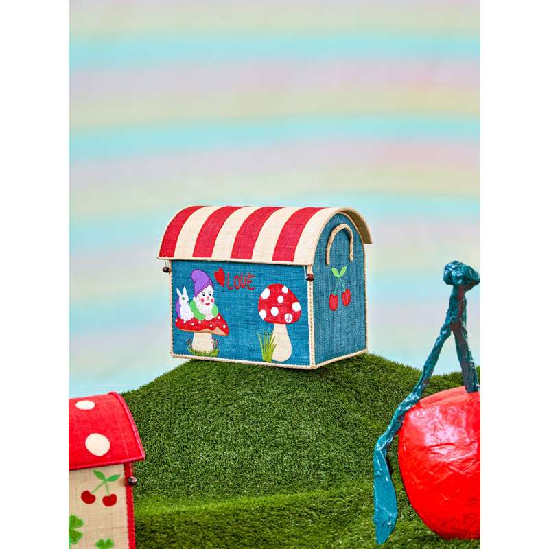 RICE Raffia Opbevaringshus - Love Therapy - Mellem