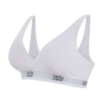 Cache Coeur Life - Maternity and breastfeeding bra-White