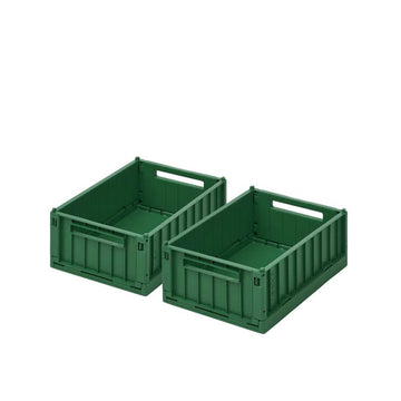 Liewood Weston Opbevaringsboks - Small - 2-pak - Garden Green