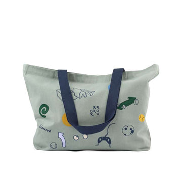 Liewood Totebag - Stor - Play/Dusty Peppermint