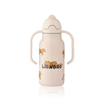 Liewood Kimmie Drikkeflaske - Rustfrit Stål - 250ml - Tiger/Sandy