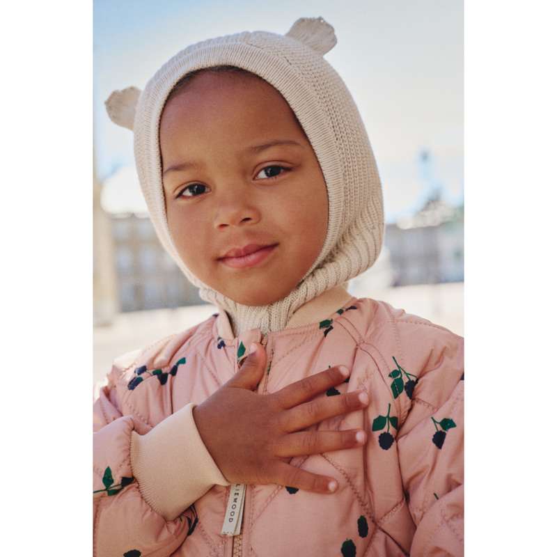 Liewood Hanibal Bear Balaclava - Sandy