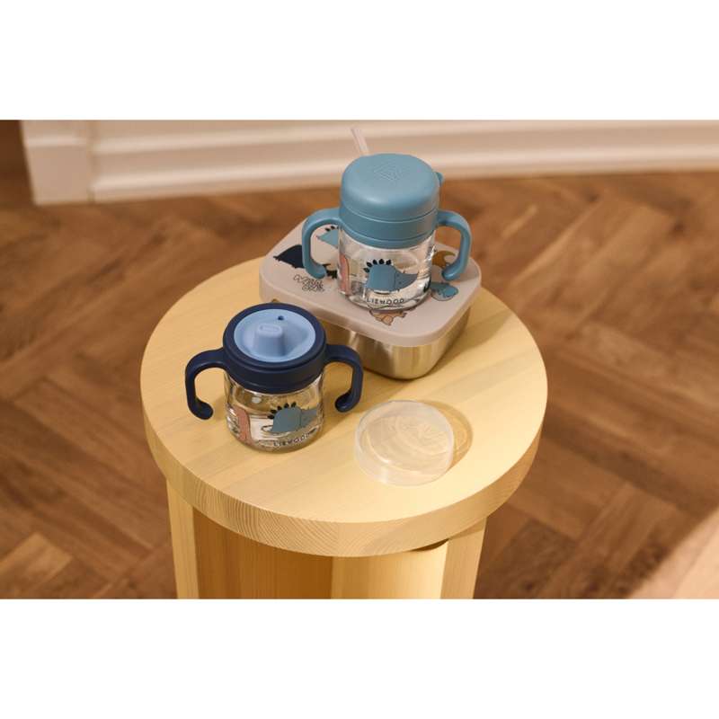Liewood Kai Tritan Straw Cup - 280ml - Dino Roar/Sandy