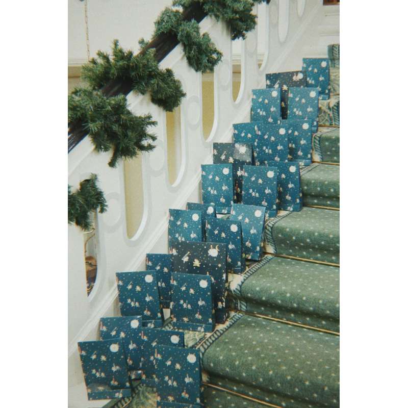 Konges Sløjd Julekalender m. 24 Gaver - Blue