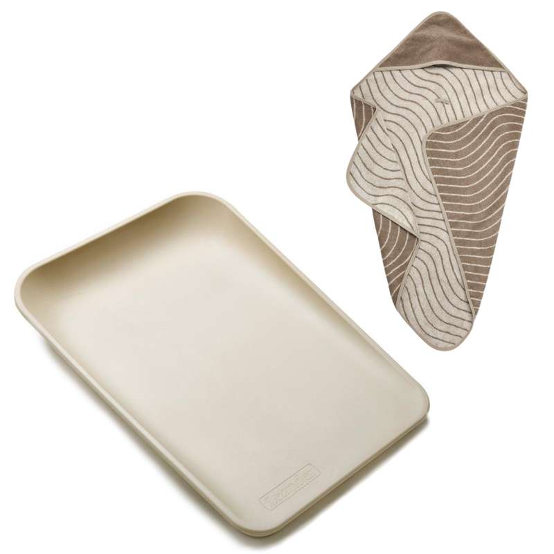 Leander Matty™ Puslepude inkl. Hoodie - Cappuccino