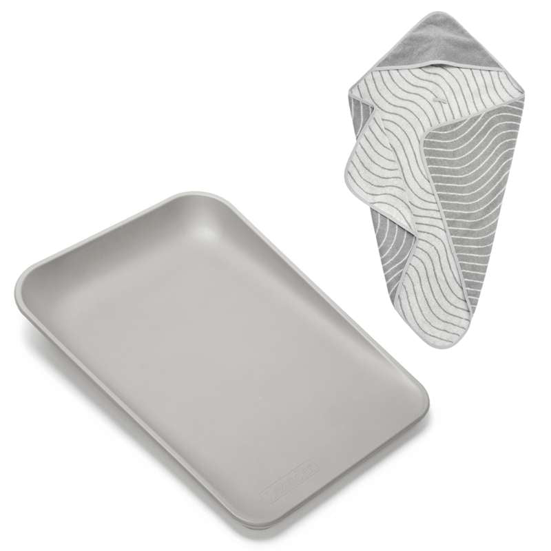 Leander Matty™ Puslepude inkl. Hoodie - Pearl Grey