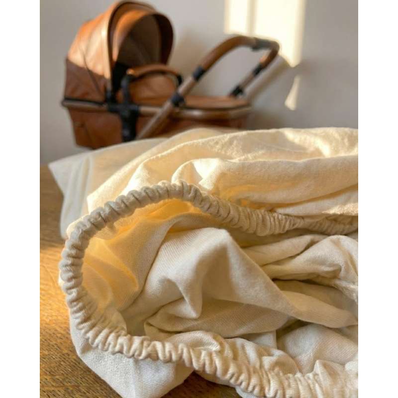 Oh'Naturel Økologisk Lagen - 37x96 cm. - Jersey/Barnevogn